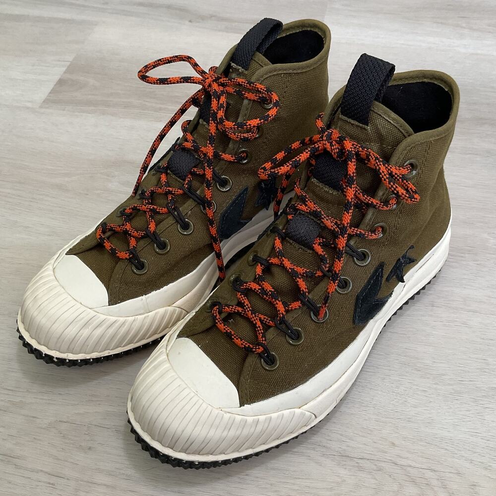 Converse Bosey MC High Top Water Repellent Olive Mens size 7 - Picture 6 of 12